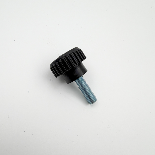 Duimschroef M5x15 mm, zwart, ø20